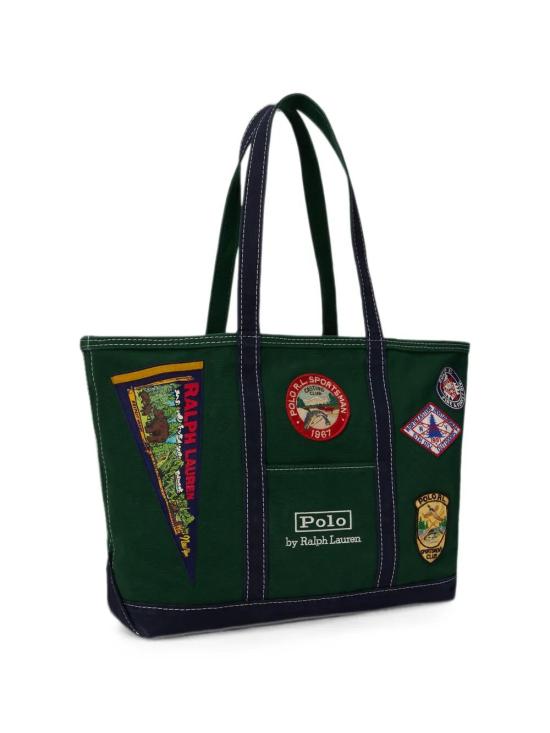 26FW 폴로 랄프로렌 토트백 405 P16214 001 GREEN - POLO RALPH LAUREN