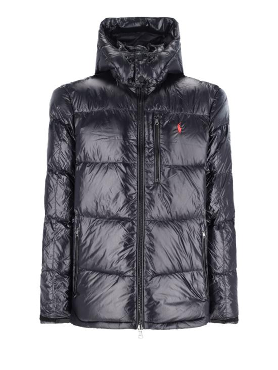 26FW 폴로 랄프로렌 고햄 글로시 다운 자켓 710 968281 001 Black