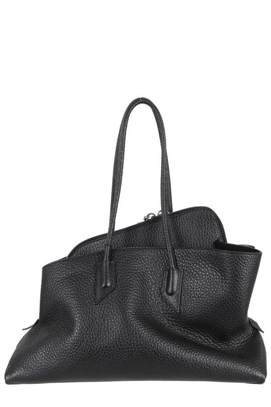 26FW 디 아티코 라 파세지아타 미디엄 탑 핸들 백 250WAH00054 LBT117AA 099 Black - THE ATTICO