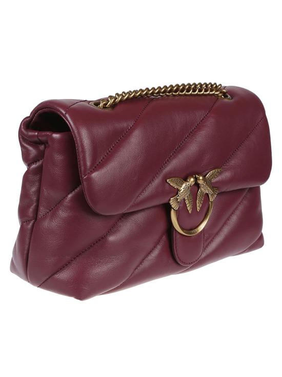 26FW 핑코 숄더백 100038 A0F2 Burgundy - PINKO