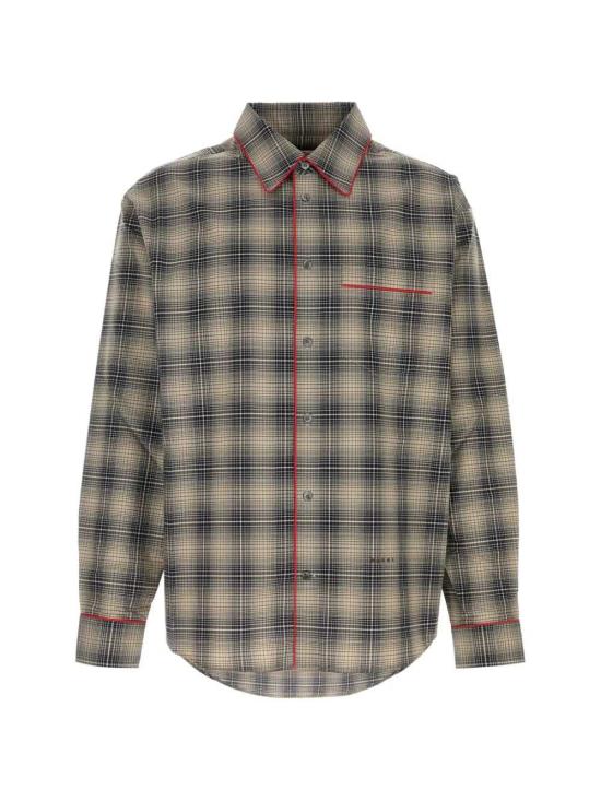 26FW 마르니 긴팔 셔츠 CUMU0394ISUTC715 CHM10 WALNUT
