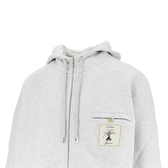 26FW 자크뮈스 토르네오 후디 HOM00302AJ00262 Grey - JACQUEMUS