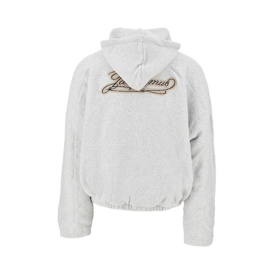 26FW 자크뮈스 토르네오 후디 HOM00302AJ00262 Grey - JACQUEMUS