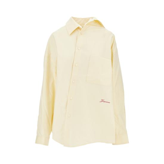 26FW 자크뮈스 셔츠 SHW00086AW00553 Yellow