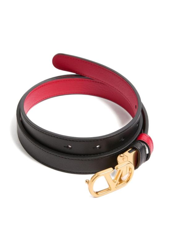  발렌티노 가라바니 벨트 WT0SU8IYR0SM P26 BLACK - VALENTINO GARAVANI