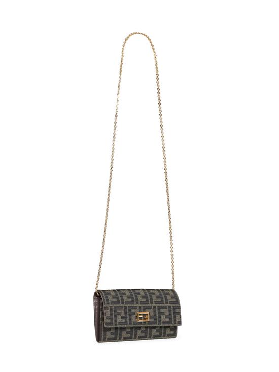 26FW 펜디 장지갑 8M0596 B1JY F0VAT BROWN DOM - FENDI