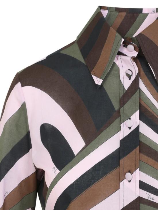 26FW 푸찌 셔츠 6URJ256U754012 Green - PUCCI
