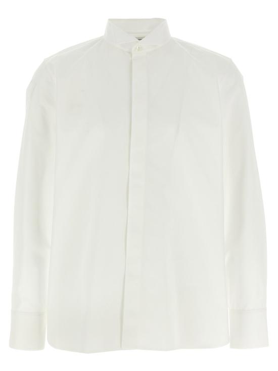  생로랑 셔츠 LD819673Y1H489000 WHITE