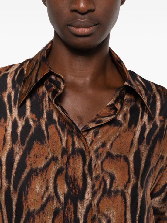 26FW 알베르토비아니 셔츠 MM860 SE320714 LEOPARD PRINT - ALBERTO BIANI