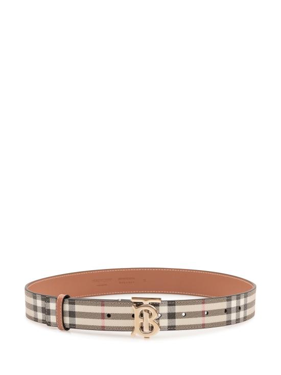 26FW 버버리 벨트 8094402 A1191 VCHECK LIGHT GOLD