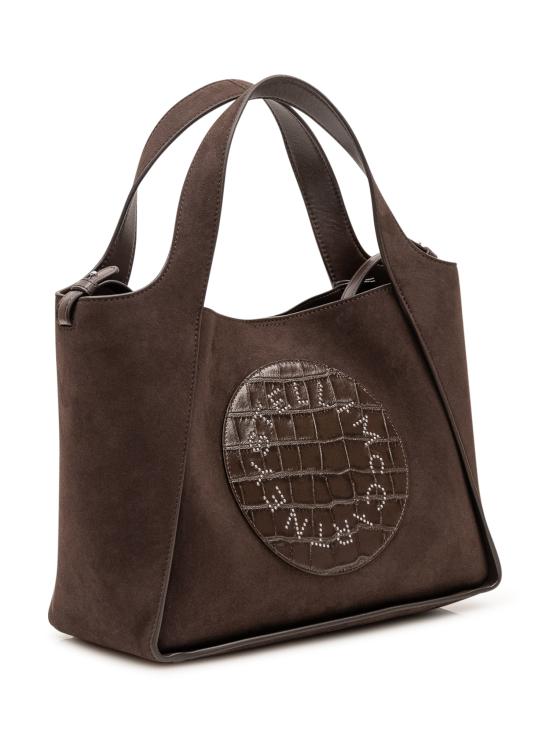 26FW 스텔라 맥카트니 로고 크로스바디 토트백 513860WP0786 2007 COFFEE - STELLA MCCARTNEY