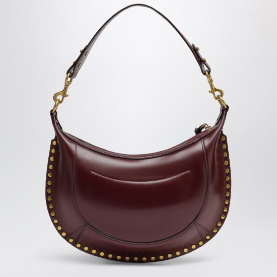 26FW 이자벨마랑 나오코 스터드 레더 백 PP0001FAA1C01M Burgundy - ISABEL MARANT