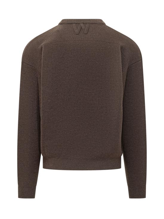 26FW 윌리 차바리아 스웨터 MMSSW002067N 097 UNIFORM BROWN - WILLY CHAVARRIA