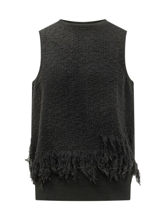 26FW 와이쓰리 스웨터 KR1123 BLACK BLACK LGSOGR