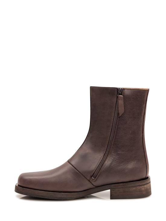 26FW 아워레가시 카미온 왁스드 레더 부츠 A4267CMB MATTED BROWN - OUR LEGACY