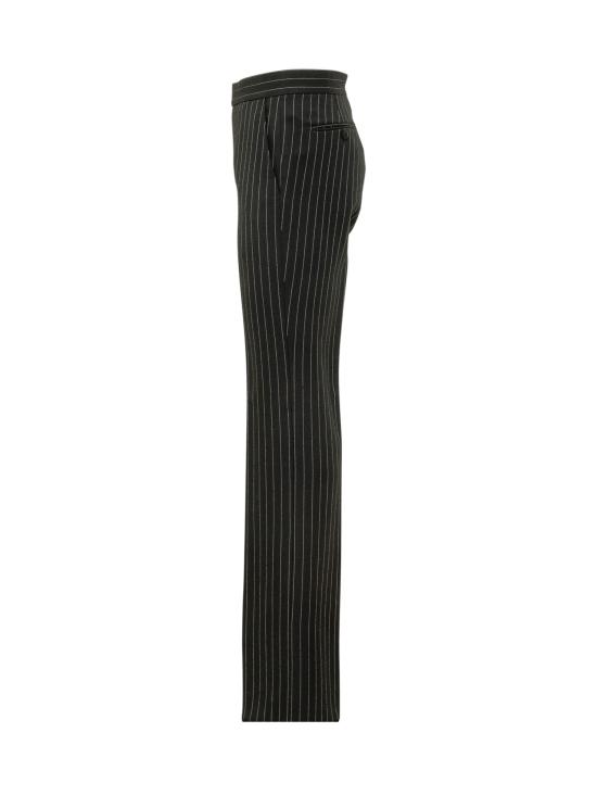 26FW 톰포드 스트레이트 팬츠 PLPT06W0171 NWE BLACK CHALK - TOMFORD