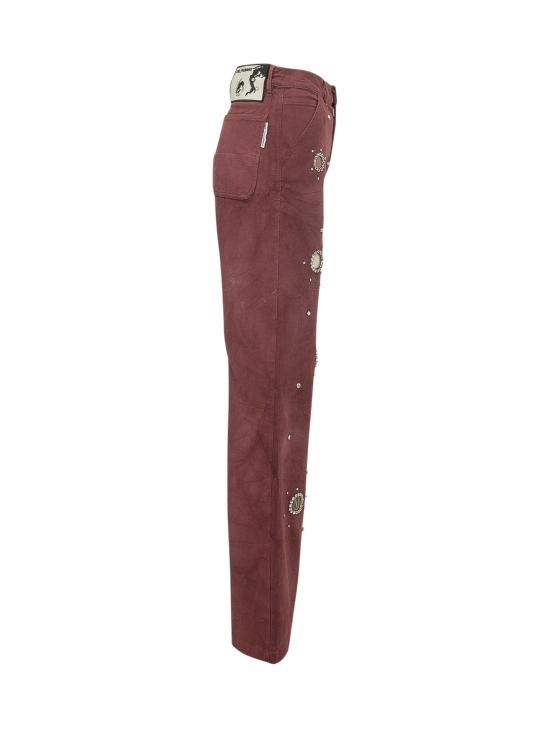 26FW 데 펨메스 스트레이트 팬츠 D311DH D0709 WINE IRON - DES PHEMMES