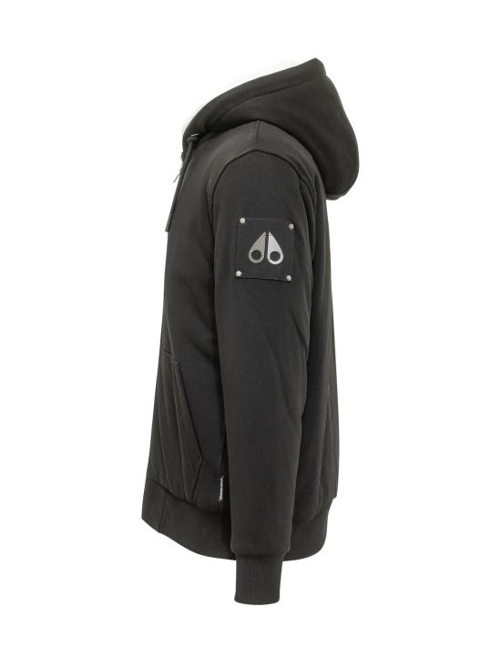 26FW 무스너클 클래식 버니 3 후드 집업 M32MS600 244 BLACK W WHITE - MOOSE KNUCKLES