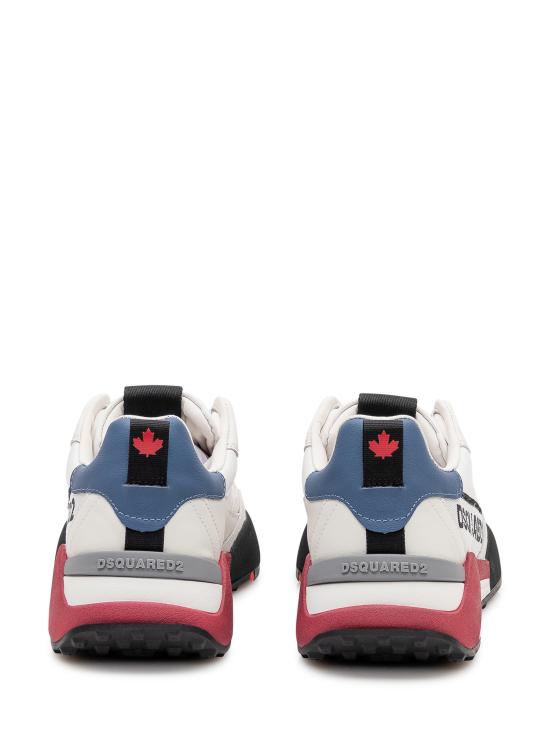 26FW 디스퀘어드2 스니커즈 SNM050123808702 M4343 BIANCO BORDEAUX - DSQUARED2