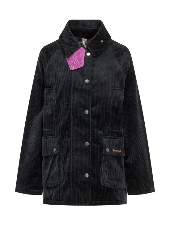 26FW 바버 X 폴스미스 자켓 LCA0433 NY91 DK NAVY CLASSIC MUTED
