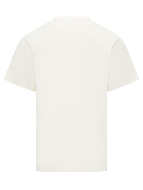 26FW 팜앤젤스 반팔 티셔츠 PAMAA01W26JR19 0310 OFF WHITE BLACK - PALM ANGELS