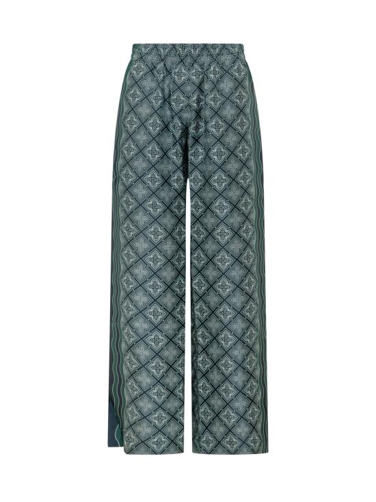 26FW 카사블랑카 스트레이트 팬츠 WAW26TR372 01 GREEN