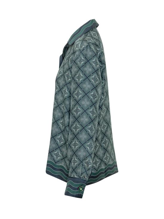 26FW 카사블랑카 셔츠 WAW26SH328 01 GREEN - CASABLANCA