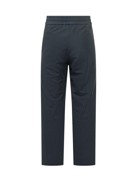 26FW 팜앤젤스 스트레이트 팬츠 PAMCJ09W26FB01 4603 NAVY BLUE OFF WHITE - PALM ANGELS