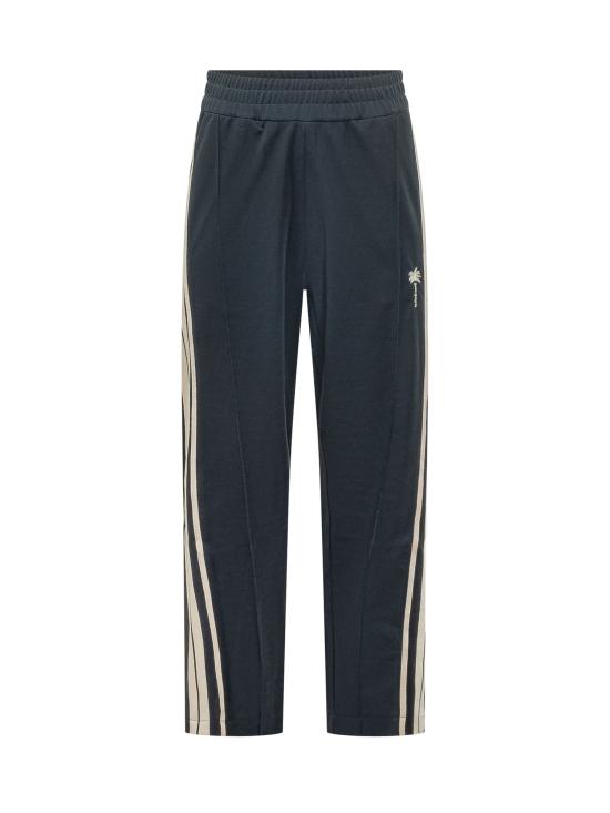 26FW 팜앤젤스 스트레이트 팬츠 PAMCJ09W26FB01 4603 NAVY BLUE OFF WHITE
