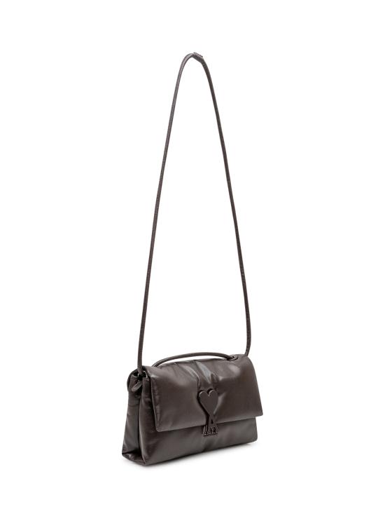 26FW 아미 카우하이드 레더 부레즈부 ULL163AL0052 221 DARK COFFEE - AMI