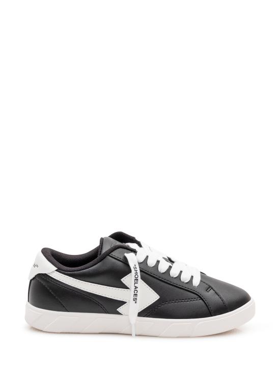 26FW [키즈] 오프화이트 스니커즈 OF06027001 BLKWHT BLACK WHITE