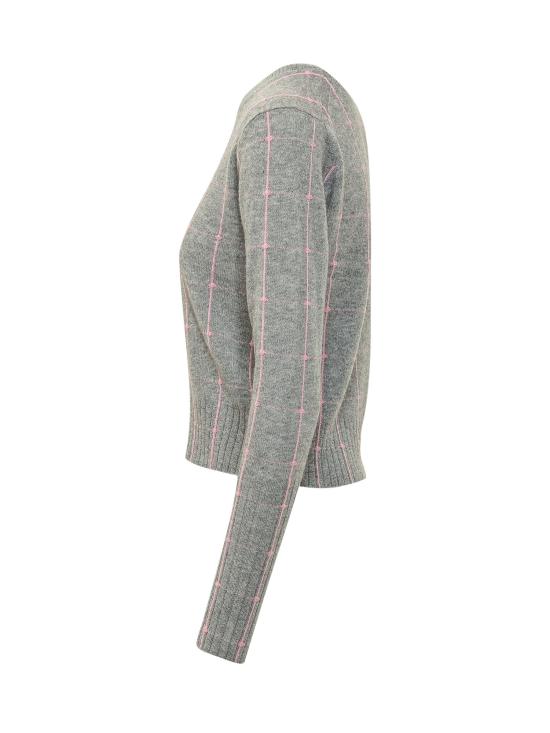 26FW 게스트 인 레지던스 스웨터 W49410JL HRGSPR HEATHER GREY SPRINKLE - GUEST IN RESIDENCE