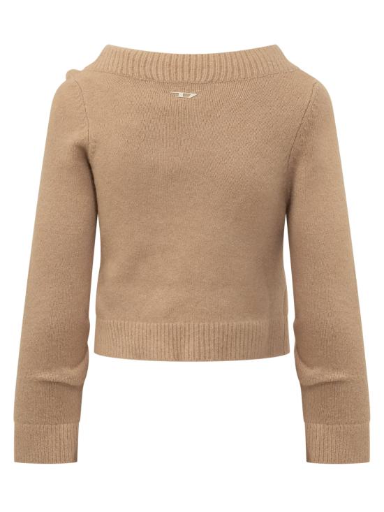 26FW 디젤 스웨터 A253950BFBB 1BJ BEIGE - DIESEL