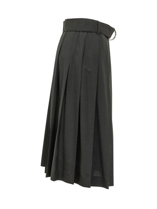 26FW 엠에스지엠 스커트 4141MDD07P267617 99 BLACK - MSGM