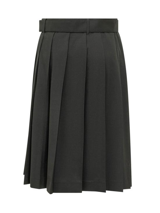 26FW 엠에스지엠 스커트 4141MDD07P267617 99 BLACK - MSGM