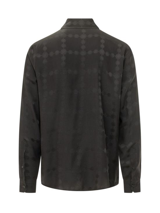 26FW 베르사체 긴팔 셔츠 10173971A19027 1B000 BLACK - VERSACE
