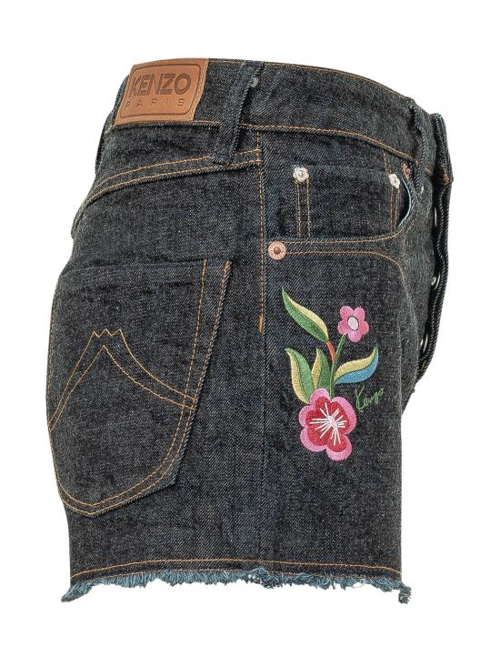26FW 겐조 숏팬츠 FG62DS2086U1 DM RINSE BLUE DENIM - KENZO