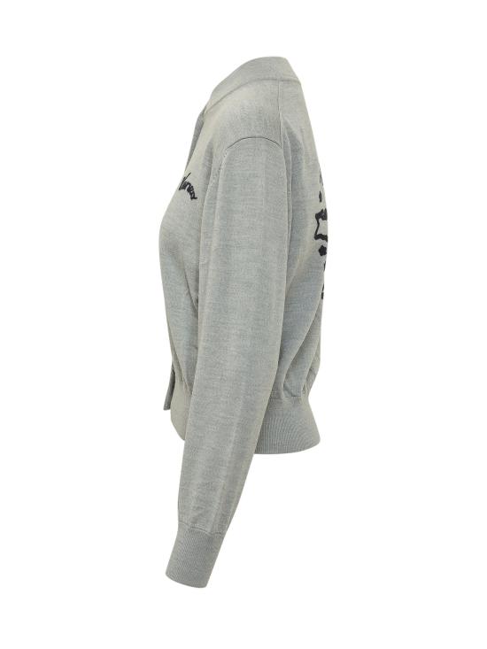 26FW 겐조 스웨터 FG62CA7693FH 94 PEARL GREY - KENZO