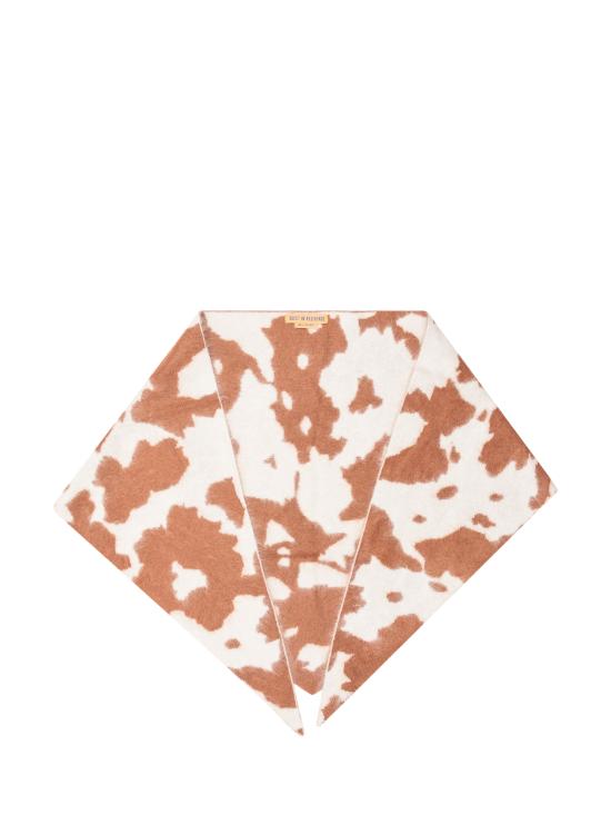 26FW 게스트 인 레지던스 머플러/스카프 A28910JL CREBRS CREAM BURNT SIENNA