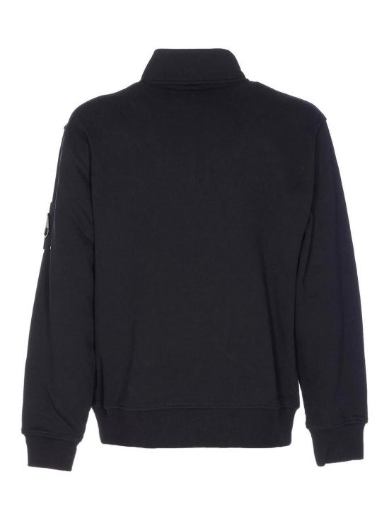 26FW 무스너클 하츠필드 하프집업 스웨트 셔츠 M35MS613292 BLACK - MOOSE KNUCKLES