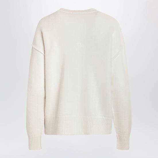 26FW 아미 ADC 크루넥 가디건 UKC368018 White - AMI