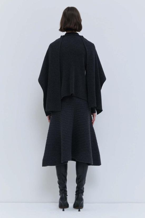  크리스티앙 뵈이넝스 스웨터 Christian Wijnants Kovira  차콜 - CHRISTIAN WIJNANTS