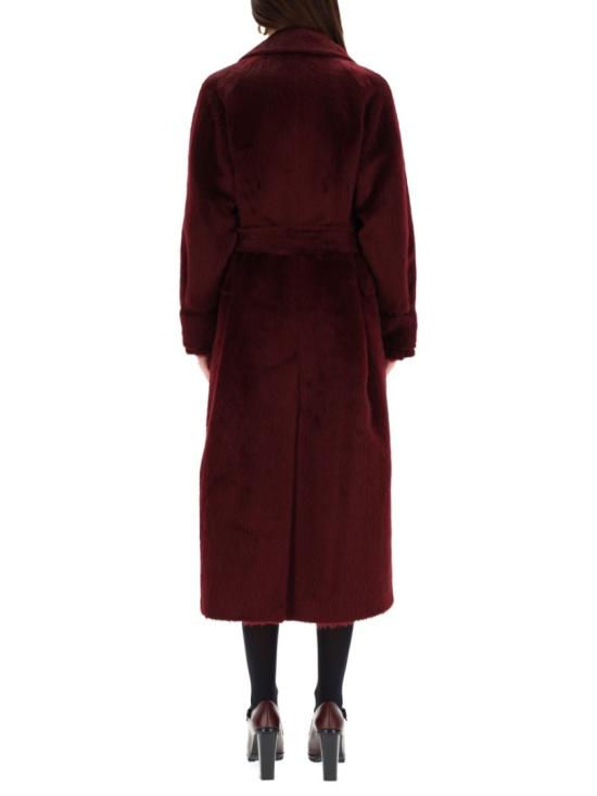 25FW 막스마라 알파카 울 롱 코트 2521016373600 559003 Red - MAX MARA
