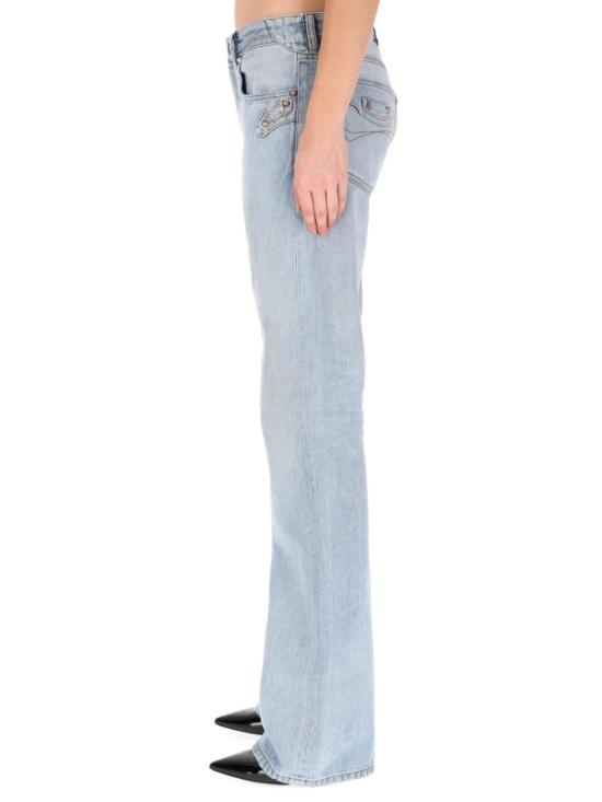 25FW 발렌시아가 시티 스트레이트 팬츠 849953 TTW744200 Blue - BALENCIAGA