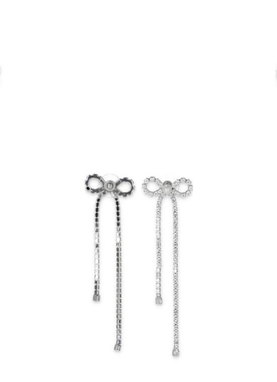 26SS 셀프 포트레이트 주얼리 RS26606ESLCRYSTAL DROPLETSILVER - SELF PORTRAIT