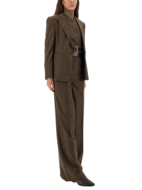 25FW 막스마라 팬츠 2521136323600 729001 Brown - MAX MARA