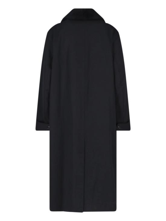 26FW 아워레가시 툰드라 버진 울 코트 W4261TCBCOARSE BLACK GABARDINE - OUR LEGACY