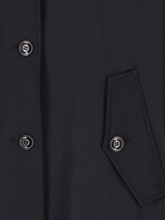 26FW 아워레가시 툰드라 버진 울 코트 W4261TCBCOARSE BLACK GABARDINE - OUR LEGACY