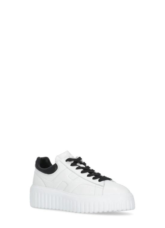26FW 호간 H 스트라이프 스니커즈 HXM6450FC60LE90001 White - HOGAN