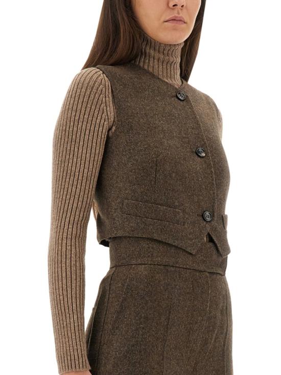 25FW 막스마라 자켓 2521156123600 729001 Brown - MAX MARA